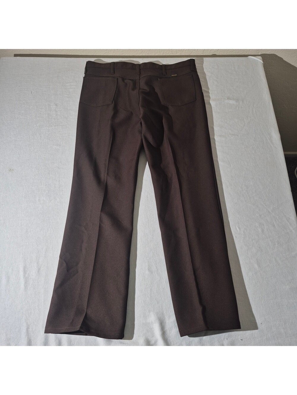 Vintage Wrangler western rodeo 40x32 ranch brown dress pants